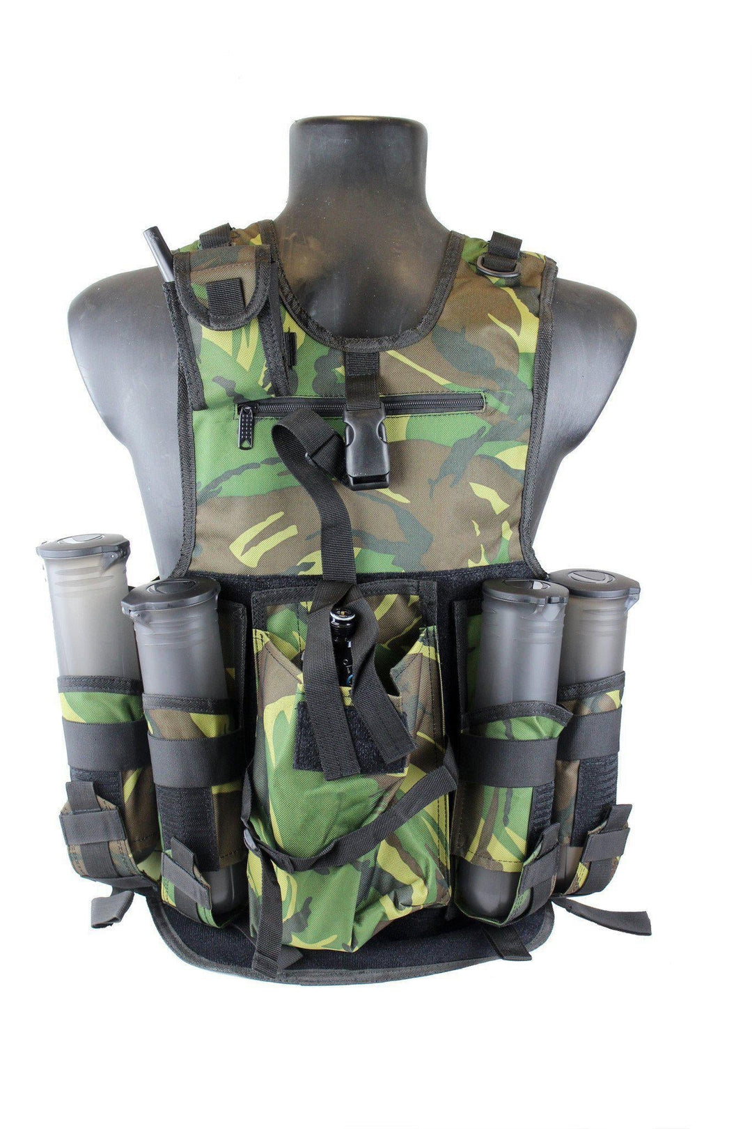 Counterstrike Padded Camo Paintball Vest - Chest Protector-Modern Combat Sports