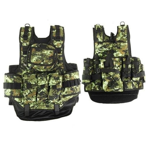 Counterstrike Padded Camo Paintball Vest - Chest Protector-Modern Combat Sports