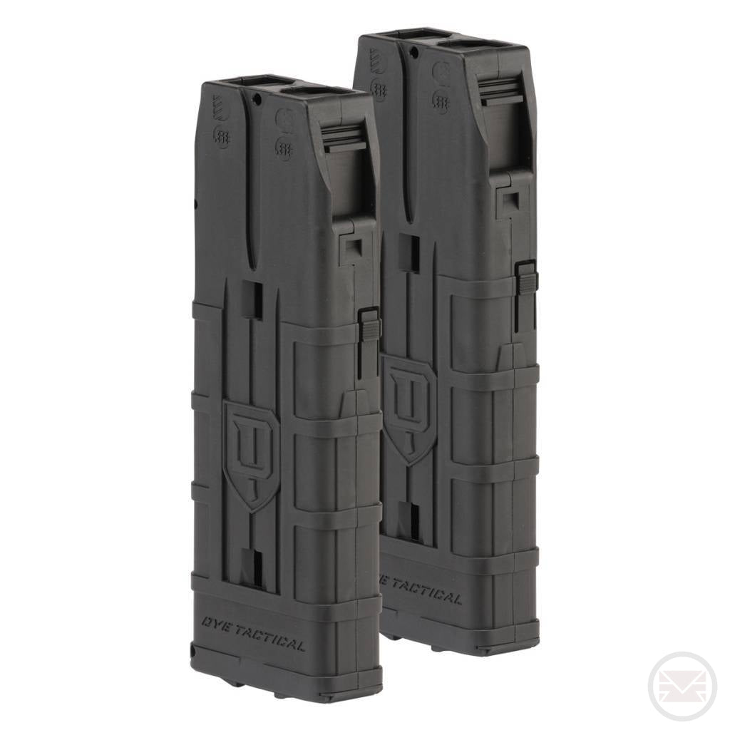 Black 20 Round Dye Dam Magazines (2 Pack)