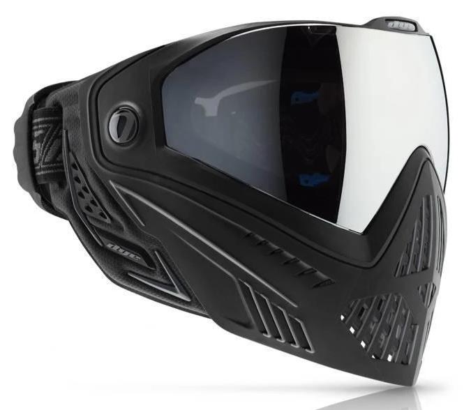 The Black Onyx Dye i5 goggle system is an aggressive, light weight mask, offering more protection, extra venting and better comfort than any other Paintball mask
