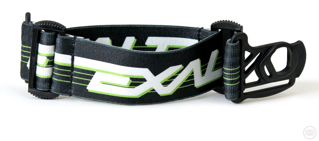 Exalt Paintball Retro Goggle Strap Black/Lime Empire