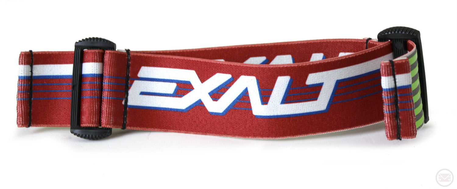 paintball goggle straps Exalt Paintball Retro Goggle Strap Red/Blue JT – Modern Combat Sports