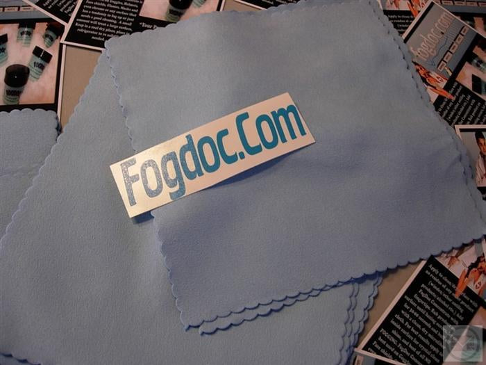 FogDoc Professional Grade Optical Cloth 8x8