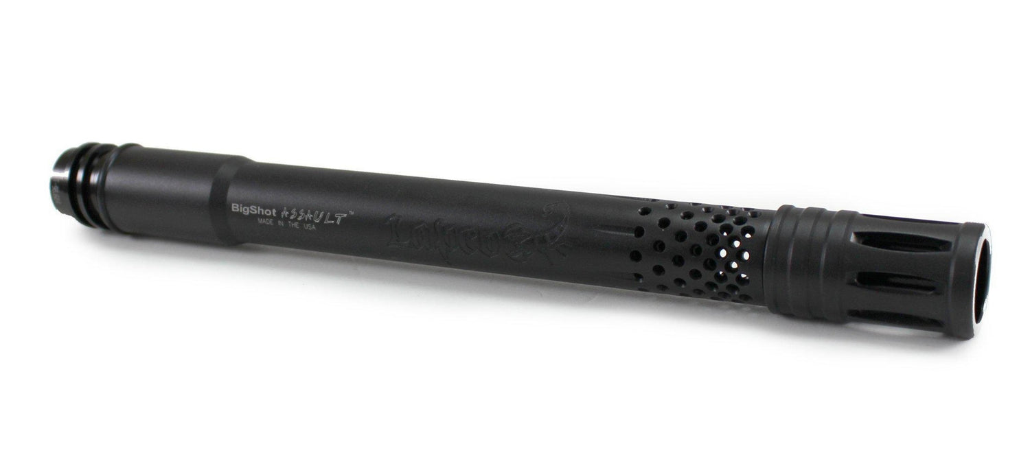 14" Ceramic Paintball Barrel - CNC Machined 6061 T6 Aluminum, Low-Friction, Self-Cleaning (Spider-Themed)