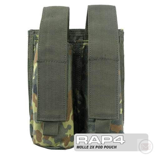 MOLLE 2X Paintball Pod Pouch-Modern Combat Sports