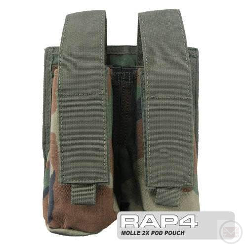 MOLLE 2X Paintball Pod Pouch-Modern Combat Sports