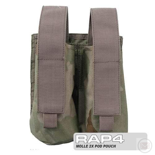 MOLLE 2X Paintball Pod Pouch-Modern Combat Sports