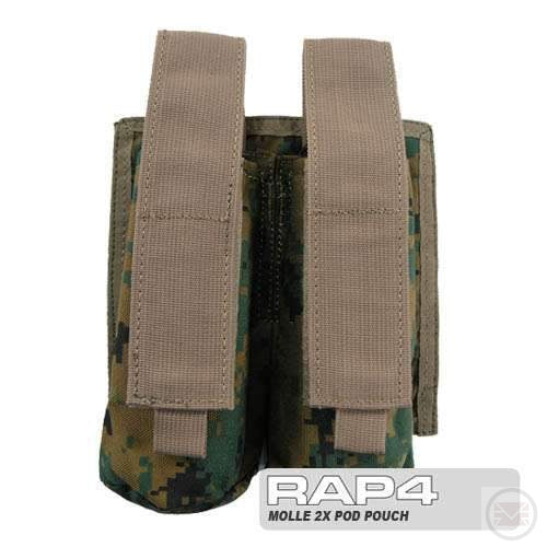 MOLLE 2X Paintball Pod Pouch-Modern Combat Sports