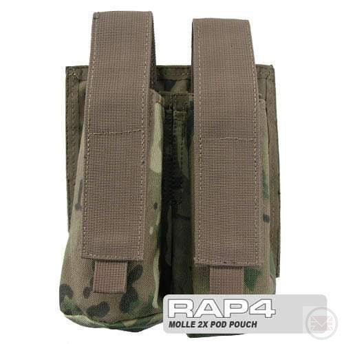 MOLLE 2X Paintball Pod Pouch-Modern Combat Sports