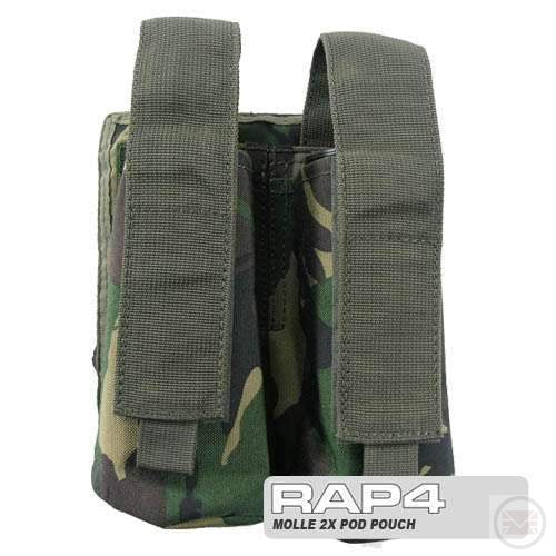 MOLLE 2X Paintball Pod Pouch-Modern Combat Sports