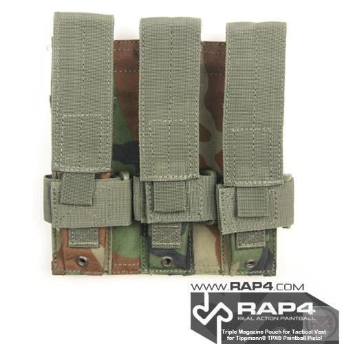 MOLLE 3X MP5 Magazine Pouch for Tactical Vest-Modern Combat Sports