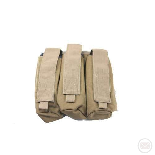 Paintball Molle Pod Pouch – 2 Pod Tan – Porta Caricatori Per Paintball Tattico