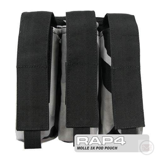 MOLLE 3X Pod Pouch for Tactical Vest-Modern Combat Sports