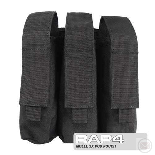 MOLLE 3X Pod Pouch for Tactical Vest