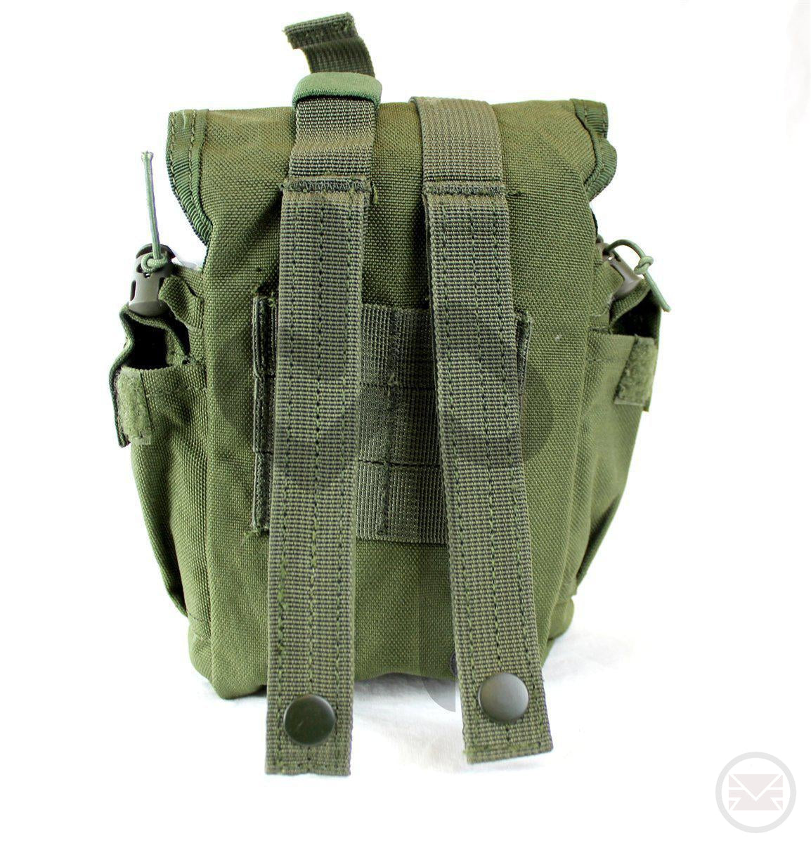 M-Tac Militär-Trinkflaschen-Tasche – MOLLE-fähig, Wasserdicht, Für 1,2l Kantinen