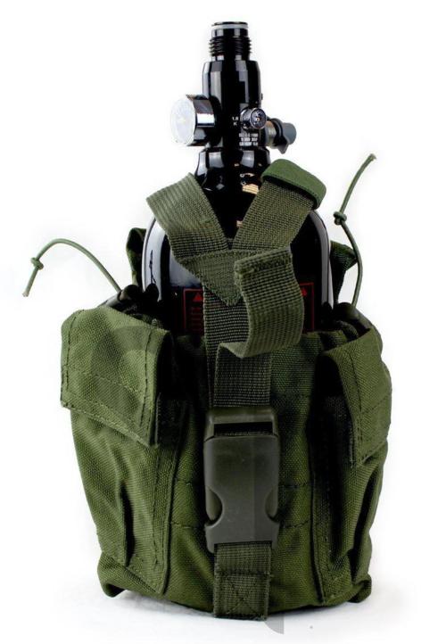 MOLLE Air / CO2 Vertical Tank Pouch (Small) Canteen Pouch-Modern Combat Sports