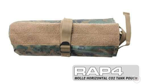 MOLLE Horizontal Universal Paintball Airsoft Air Tank Pouch-Modern Combat Sports