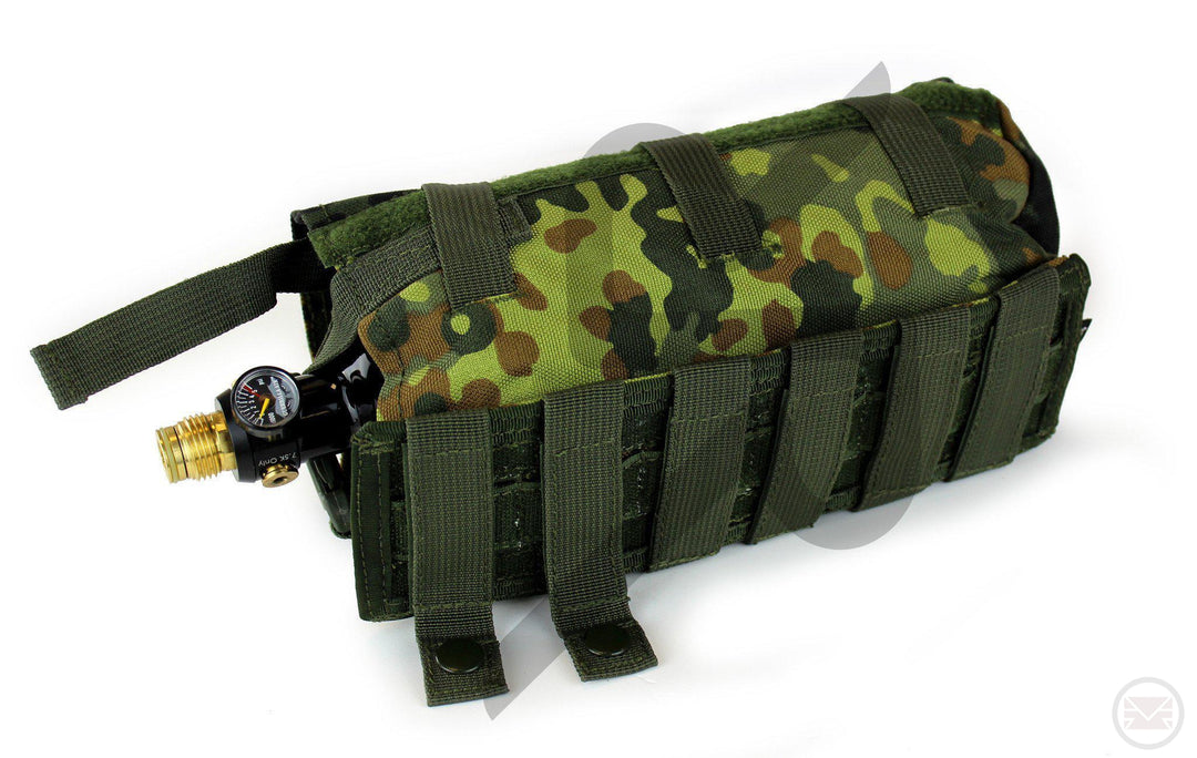 MOLLE Horizontal Universal Paintball Airsoft Air Tank Pouch-Modern Combat Sports