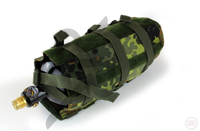 MOLLE Horizontal Universal Paintball Airsoft Air Tank Pouch-Modern Combat Sports