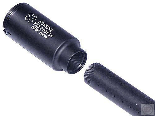 Noveske Sound Amplifier Paintball Muzzle (.68) (22mm Muzzle Threads)-Modern Combat Sports