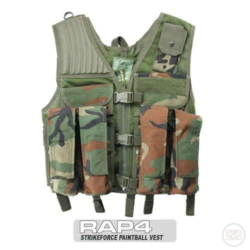 Strikeforce Paintball Vest - Large Size-Modern Combat Sports