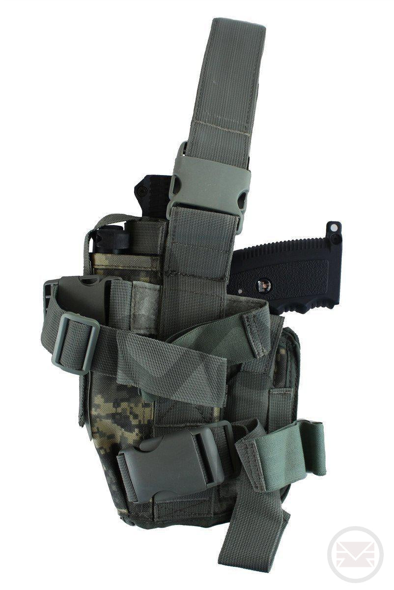 Tactical Drop Leg Gun Holster - Right Hand - Large-Modern Combat Sports