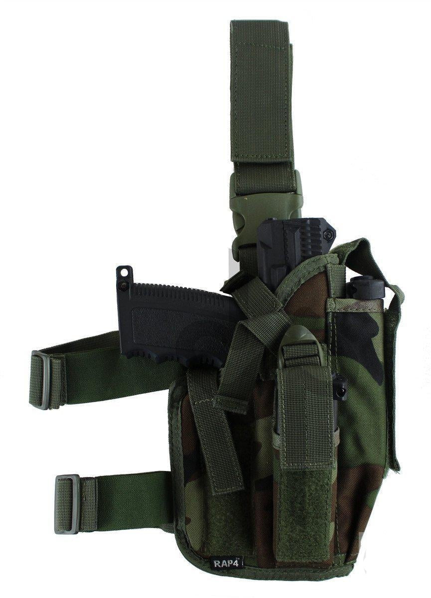Tactical Drop Leg Holster Adjustable Right Hand Thigh Gun Holster Choose  Model