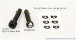 TechT Tippmann Body Pin Decal Set - Skull - (6)