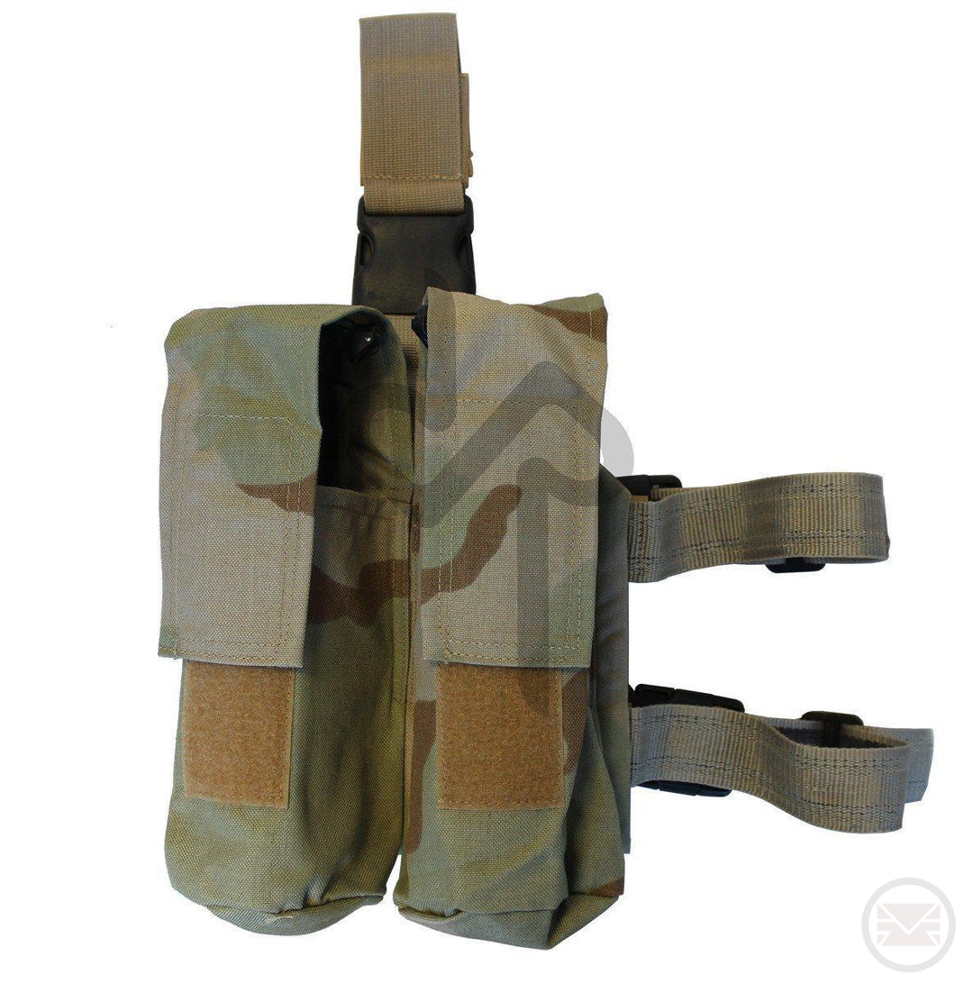 Leg and Belt Paintball Pod Pouch Desert Camo