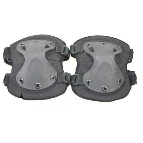 Front view of Paintball Airsoft Knee Pads