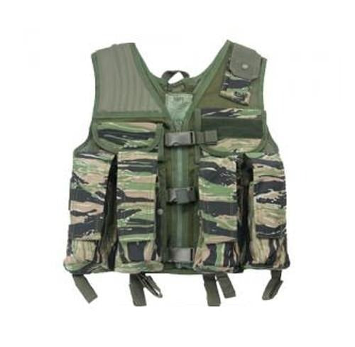 USMG Strikeforce Camo Tactical Vest Designed for Paintball and Airsoft-Modern Combat Sports