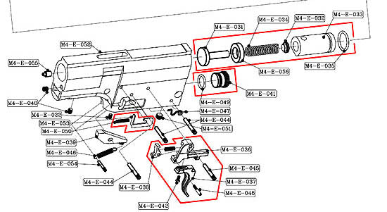 APS RAM E-015 Shell Ejector